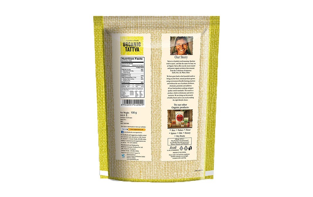 Organic Tattva Black Mustard    Pack  100 grams